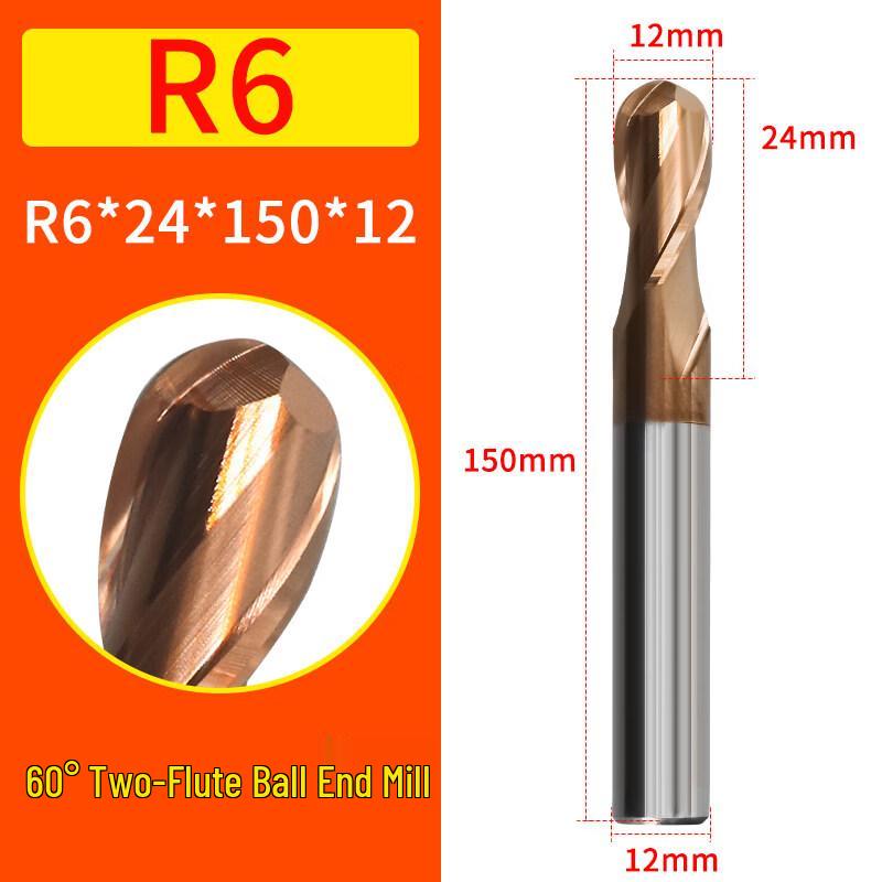 Tungsten Carbide Ball End Mill