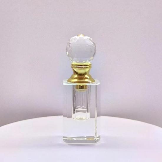1ml crystal agarwood essential oil in separate bottles Crystal perfume bottle High grade crystal small empty bottle