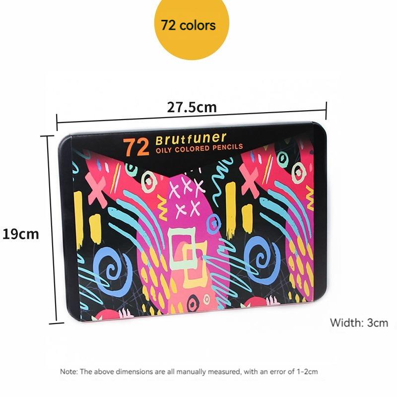 Xiaomi 72/180 Colors Professional Colored Pencils Set Fine Art Drawing Non-toxic Oil Pencils Set for Sketching Coloring Pencil Tin Box