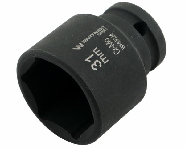 Nasadka Udarowa Sześciokątna 1/2". 31 Mm. Crmo. Din 3129. Waryński