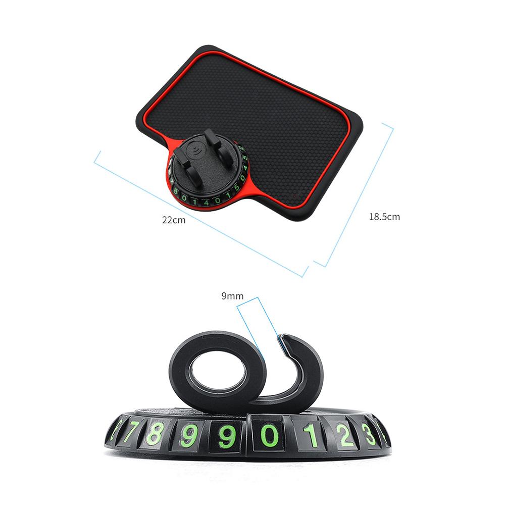 Силиконовый коврик для приборной панели автомобиля, многофункциональный автомобильный противоскользящий коврик, автомобильный держатель для телефона, нескользящий липкий противоскользящий мобильный телефон