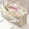 Pen Large Ita Pen Writing Pencil For Stationery Storage Tool Gift Pouch, Transparent, Capacity, Case, Bag, Cute, Case, Stylish, Slim, Multifunctional,