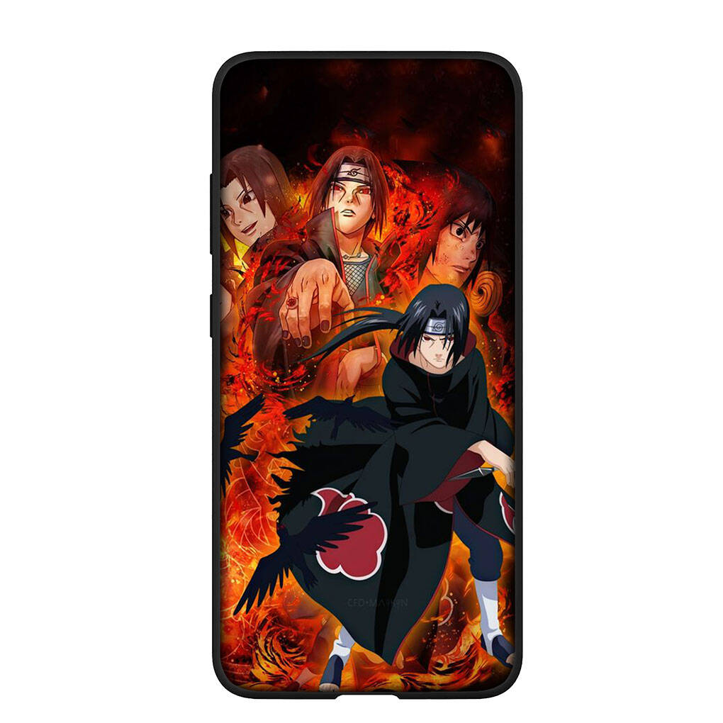 Phone Case for iPhone 17 15 16 Plus Redmi Note 14 12 11 13 Pro Max Huawei P30 P20 Lite Y9 OPPO A60 A40 A80 A18 Pain Anime Itachi Akatsuki Naruto Cover