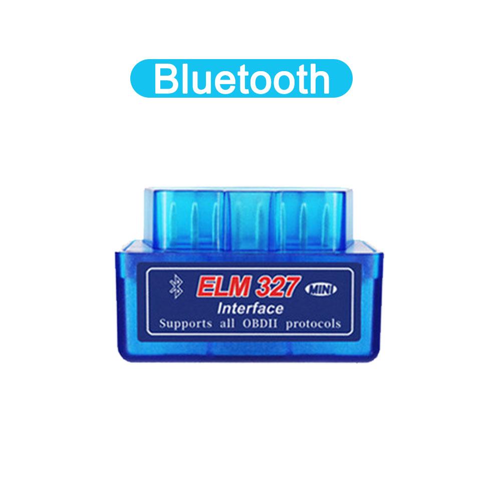 Мини OBD2 автомобильный сканер ELM 327 тестер беспроводной WIFI Bluetooth автомобильный интерфейс сканер инструмент для Android IOS