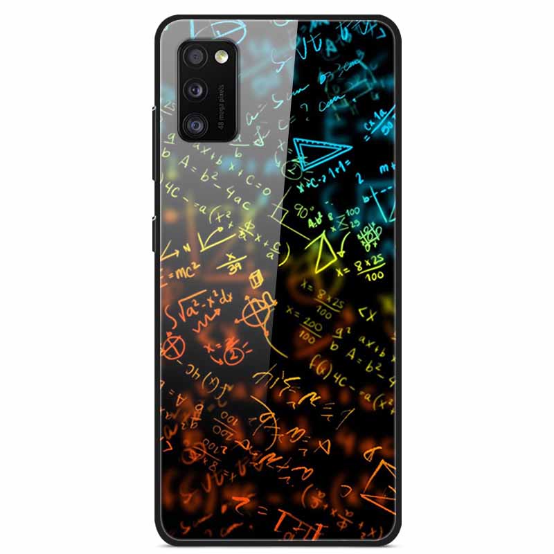 Для Samsung A41 Чехол A31 A71 A51 Закаленное Стекло Жесткие Задние Крышки Для Samsung Galaxy A51 Чехлы Для Телефона Защитные Fundas Coque A 41