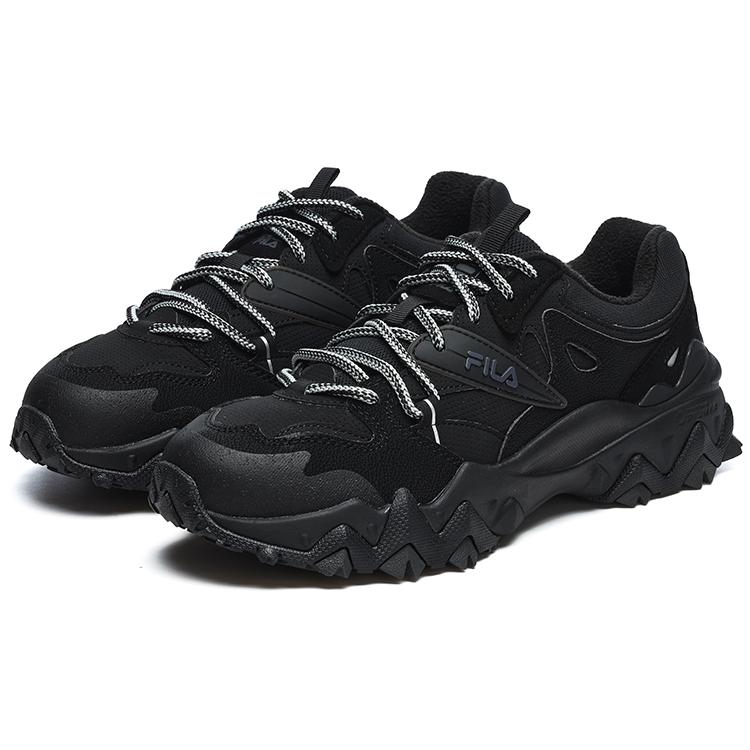 Fila Oakmont 2 WE Текстиль, Синтетическая кожа, ТПУ Низкие повседневные кроссовки Женские Черный F12W242117FBK