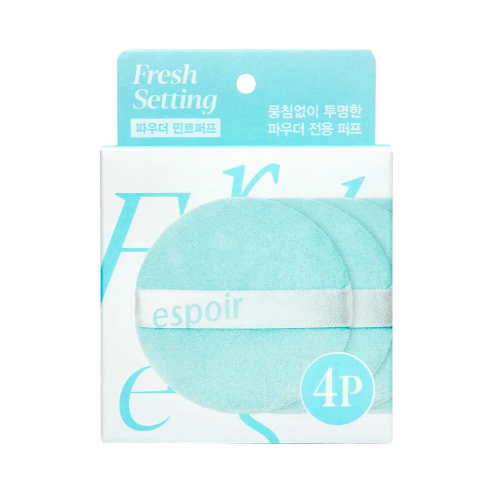 Espoir Fresh Setting Пуховка для пудры 4P