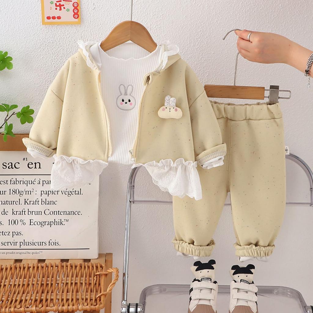 Детский повседневный комплект с длинным рукавом, удобные наряды для повседневной носки