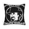 Chuck Norris Vintage Pillow Cover Soft Cushion Cover Vintage Pillow Case For Sofa Bedroom Home Decor