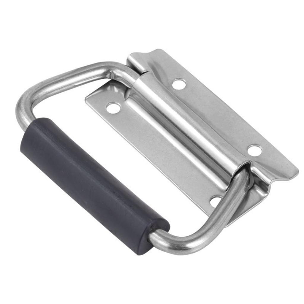 Ручка складная из нержавеющей стали 304, ручка для деревянного ящика, ручка для промышленного электрического шкафа, дверцы воздушного ящика, ручка для ящика с инструментами