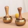 Mini Singing Bowl Portable Small Tibetan Bowls Nepal Handmade Meditation Sound Healing Mindfulness Spiritual Copper Percussion Musical Instrument