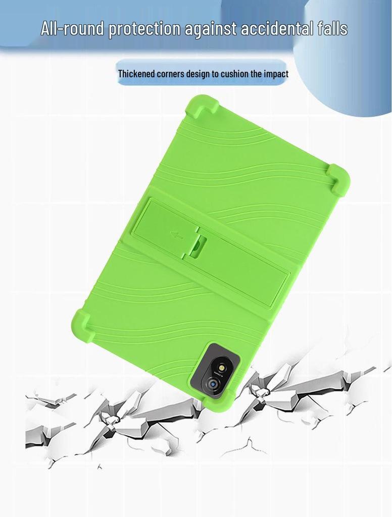 Защитный чехол для Blackview Tab 18 12" с подставкой - Силиконовая противоударная накладка