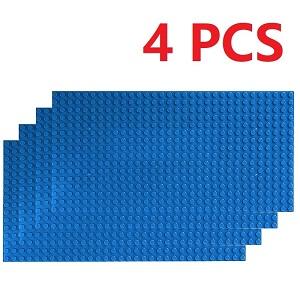4PCS Classic Baseplates 32x32 16X32 Dots Building Blocks Bricks Base Plates DIY Plastic Board Blocks MOC City Construction Toys