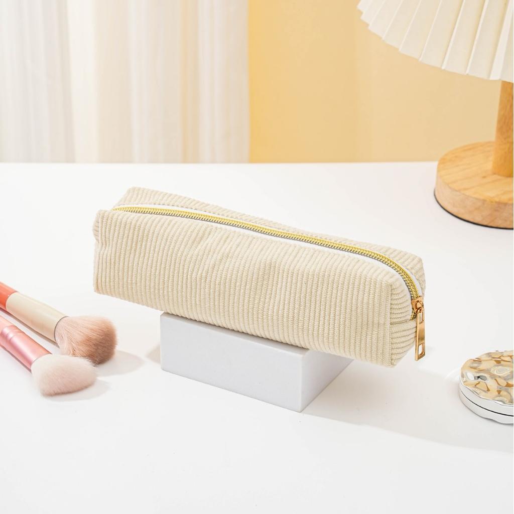 Corduroy Pencil Pouch for School and Supplies