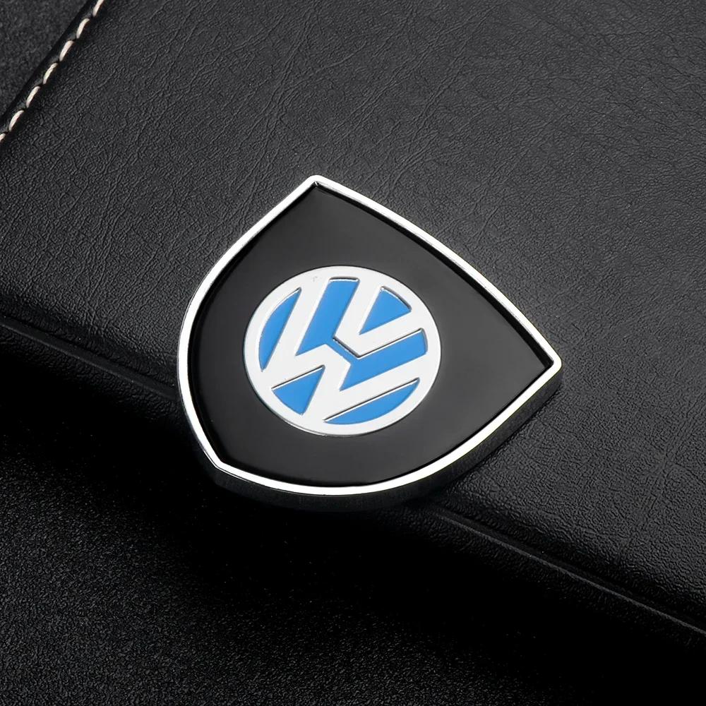 Для VW Volkswagen Jetta MK5 Golf 3D Металлические Наклейки-Эмблемы Щитки на Крыло Кузова Автомобиля Декор Для VW Volkswagen Passat Golf 4 5 7 6 mk3