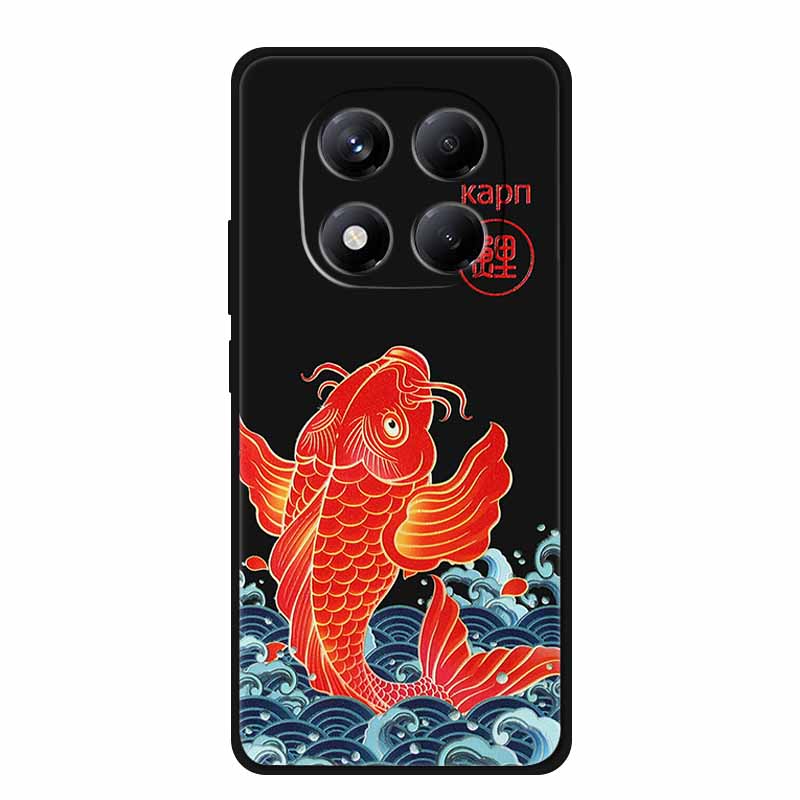 3D Цветочный тисненый чехол для Redmi Note 15 5G (Китай) Чехол Мягкий Силиконовый Чехол Для Телефона Для Note 15 5G Для Китая Чехлы Оболочка Coque