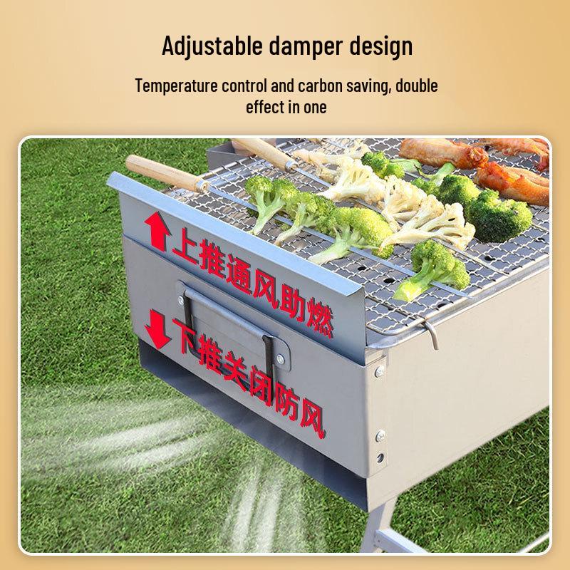 Iron Curtain Cloud Widened Charcoal BBQ Grill