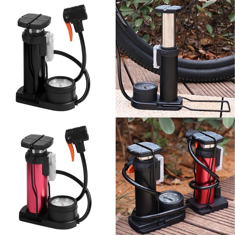 Насос для горных велосипедов, 140 фунтов на кв. дюйм, велосипедные воздушные насосы с манометром