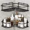 Bathroom Corner Wall Shelf, Punch-Free Mount, Washbasin Storage Rack
