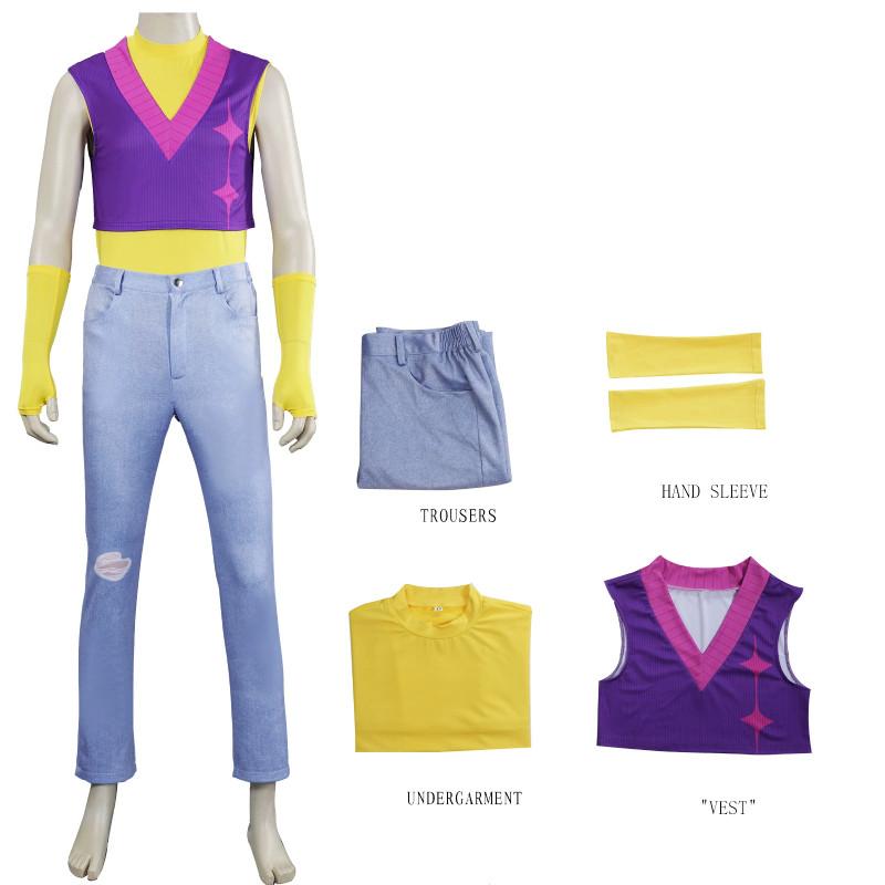 Demon Kpop Hunters Saja Boys Cosplay Costume Halloween Party Performance Stage