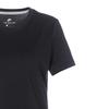 Nike Сплошной цветной пуловер с круглым вырезом и коротким рукавом, женские топы, черный CD2605-010