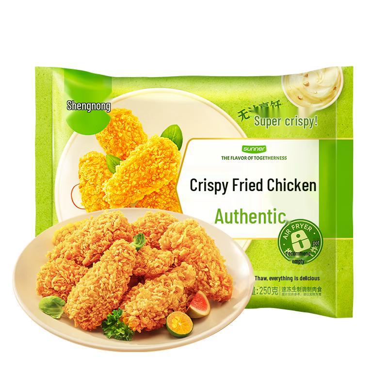 Хрустящая Жареная Курица Sheng Nong Оригинальный Вкус 250г