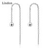 Lindon Women's Zircon Copper Alloy Earrings - Wedding Party Gift Pendant Earrings
