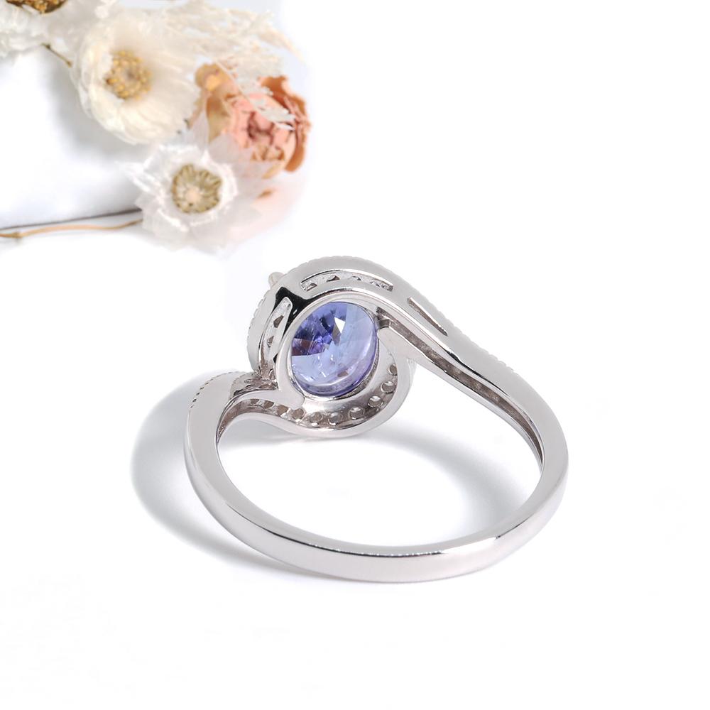 Роскошный изысканный настоящий драгоценный камень с натуральными включениями, качество синего танзанита, кольцо из серебра 925 пробы, ювелирные украшения для женщин, подарок на годовщину и банкет