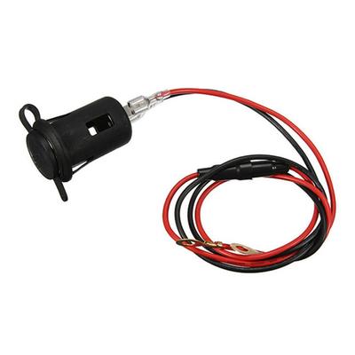 DC 12V 24V Универсальная Водонепроницаемая Розетка-Прикуриватель для Мотоцикла С Вилкой, Предохранителем и Проводом