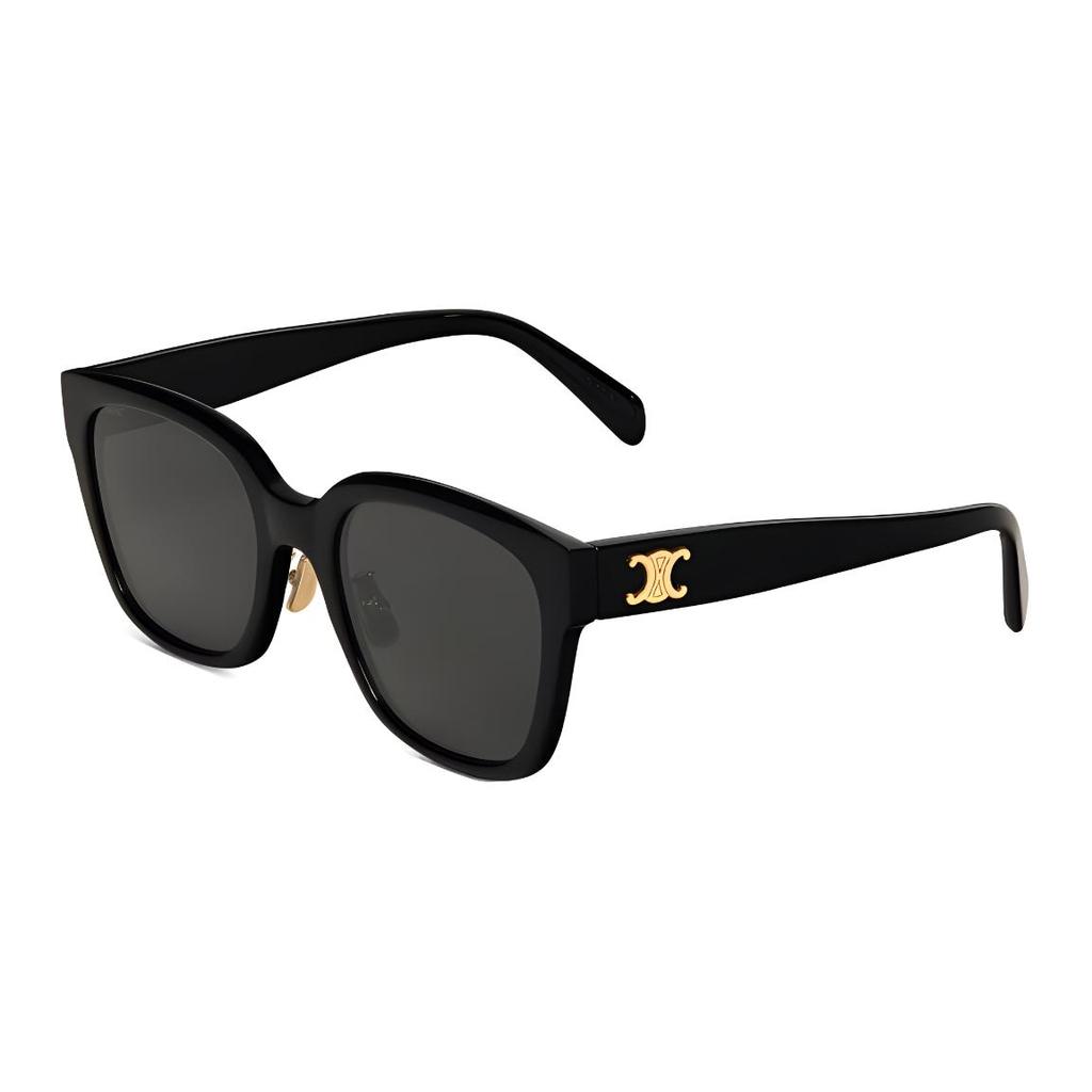 Celine Triomphe 05 Square Sunglasses Women sunglasses Black 4S222CPLS-38NO