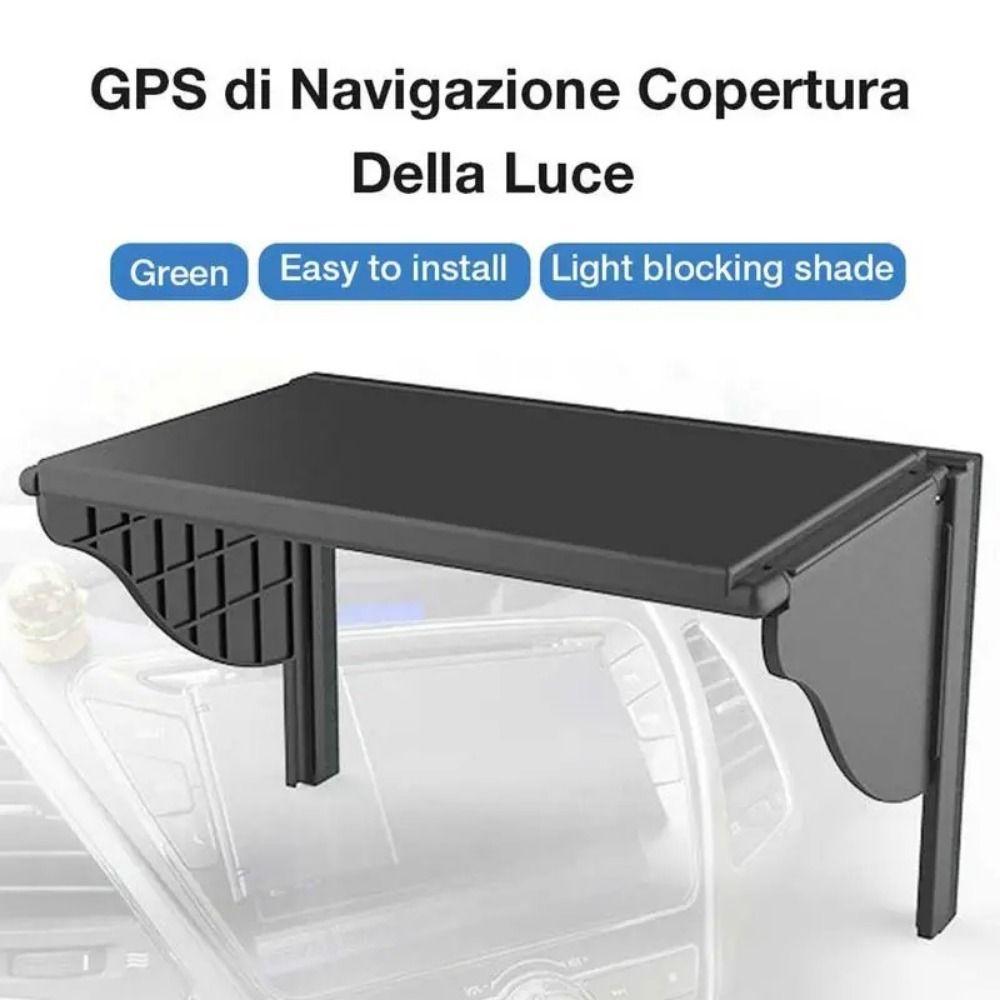 Anti-Glare Car Navigator Sunshade Visor Retractable Navigation Sun Hood GPS Navigator Screen
