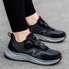 Mesh Breathable Rotating Buckle Women's Sneaker Youth Outdoor Running Shoes Men Sports Fashion Casual Matching Footwear 35-45