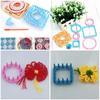 9pcs/ Set Flower Loom Petals Knitted Crochet Yarn Sewing Tool DIY Flower Pattern Maker Wool For Knitting Machine Scarf Socks