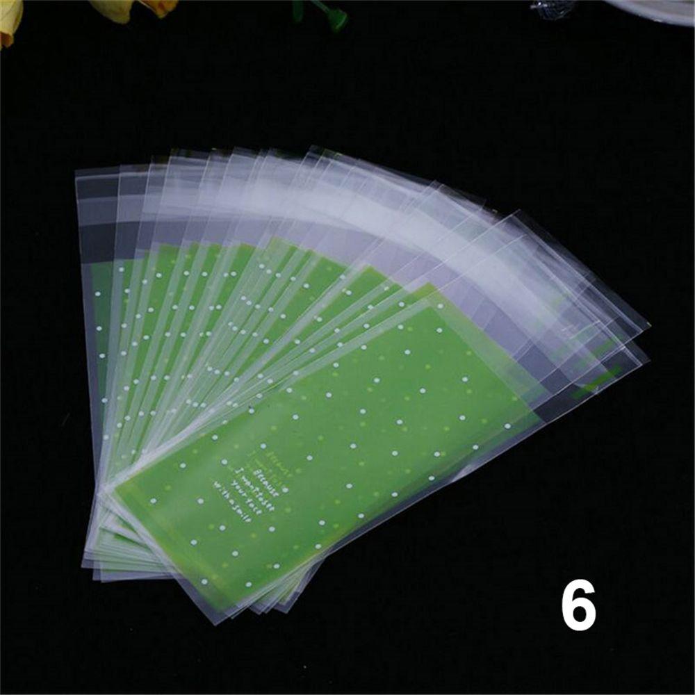 100pcs/lot Cute Bow Party Supplies Wedding Favors Lipstick Bag Gift Packages OPP Bags Plastic Pocket