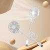 Summer Outdoors And Travel USB Rechargeable Handheld Fan Silent Cooling Power Bank Wireless Mini Play Plug Fans