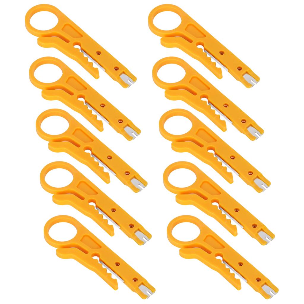 10Pcs Wire Stripper Multi Purpose Mini Cable Crimping Stripping Pliers Tool for Electrician
