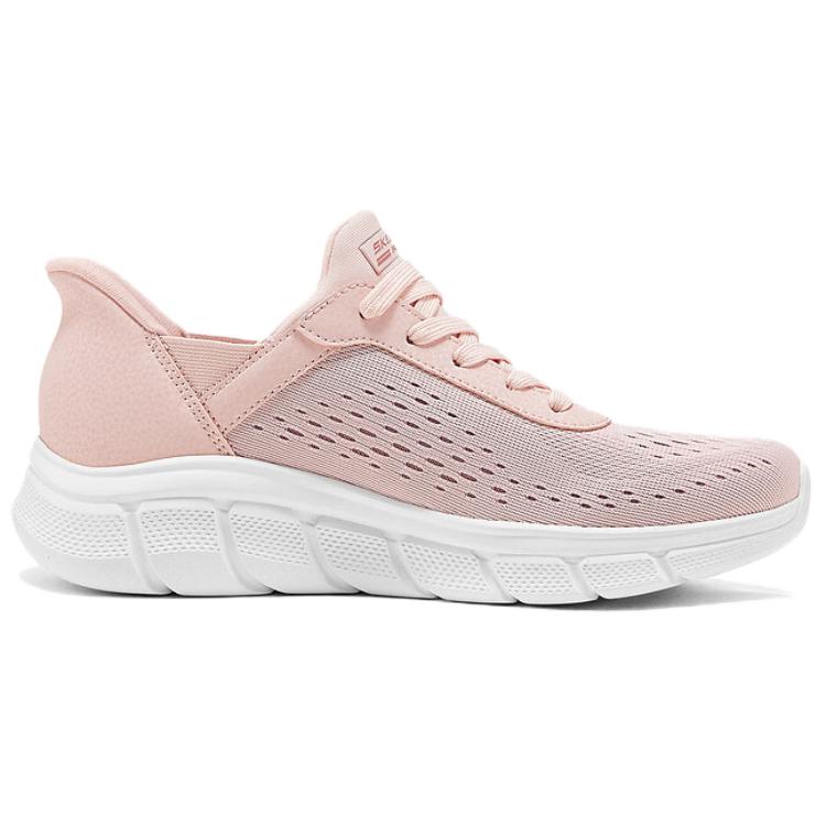 Skechers BOBS B FLEX Низкие повседневные кроссовки Женские Розовые 117303-LTPK