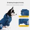 Waterproof Raincoat for Dogs - Available In Large, Medium, and Small Sizes. Perfect for Puppy Rainy Days. Outdoor Pet Apparel & Supplies.