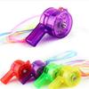 Яркие светодиодные свистки 6 шт. Пластиковые cheering tools для ночного мероприятия, фестиваля, празднования