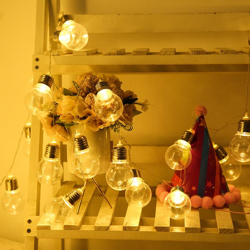 10/20 LED Fairy Light String Bulb USB /Battery Powered Bedroom Outdoor Garden Waterproof Garland Wedding Christmas Decor Lamp