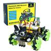 Keyestudio Mecanum 4WD Робот-машина для Arduino Набор робота-машины Умный DIY-проект для взрослых STEM Набор для программирования Легкая сборка