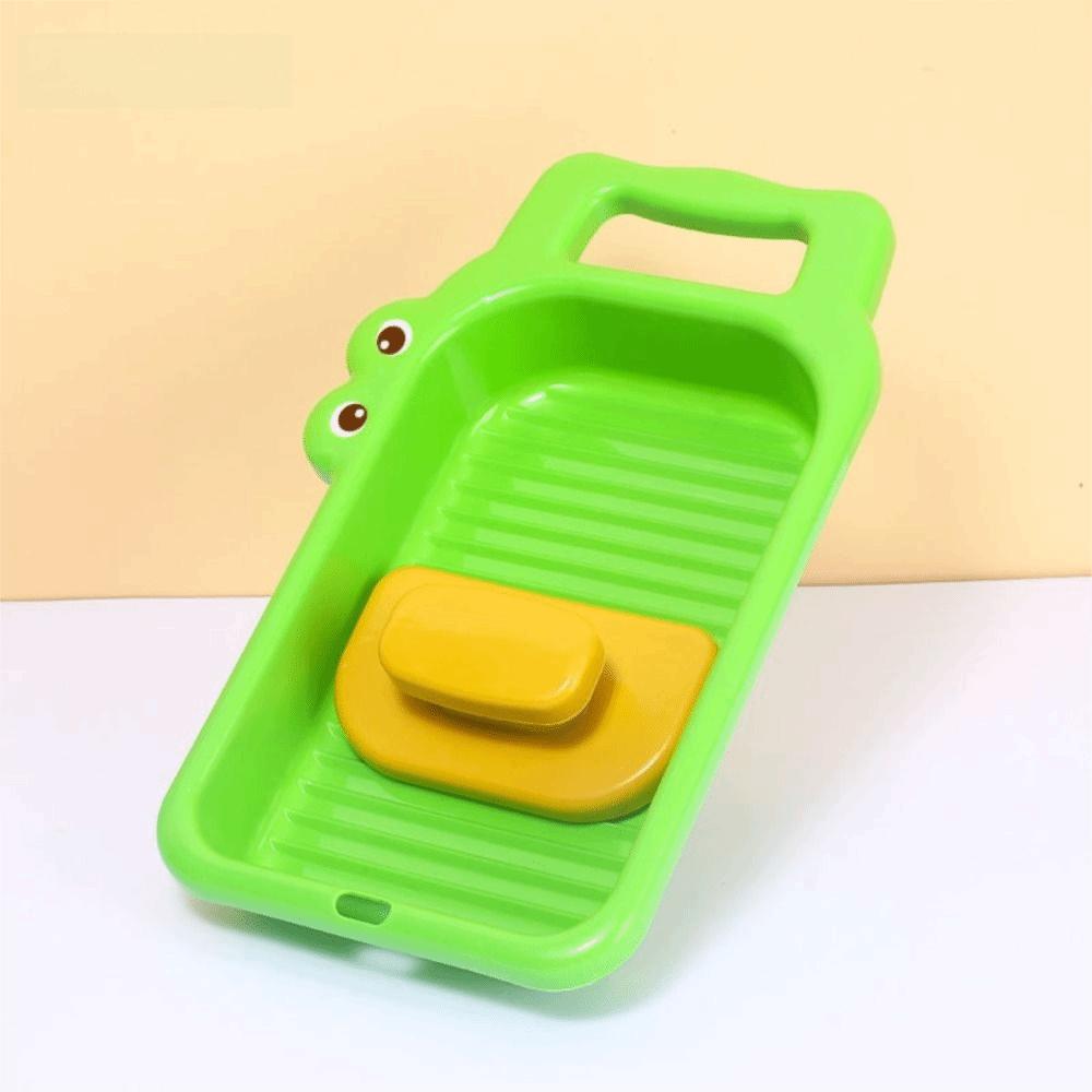 Thicken Laundry Board Plastic Integrated Lovely Washing Board Clothes Washboard  Home Use Laundry