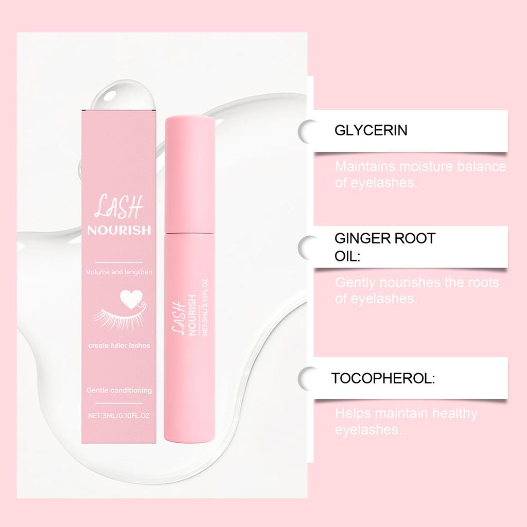 Eyelash Serum, Eyelash Serum Eyelash Growth Serum For Thickness Healthier Eyelash - For Extensions & Eyebrows Lashes  3ML