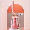 Soft 360 Degree Silicone Baby Pacifier Small Brush Bottle Cleaning Brush Straw Scrubber