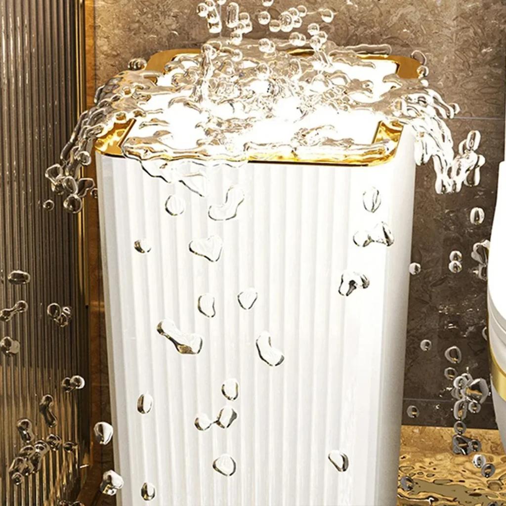 12/15L bathroom trash can garbage can trash can kitchen trash cubo basura cocina cubo basura NoEnName_Null