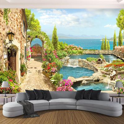 3D обои для спальни, сада, пейзажа, настенная роспись, домашний декор, обои для гостиной