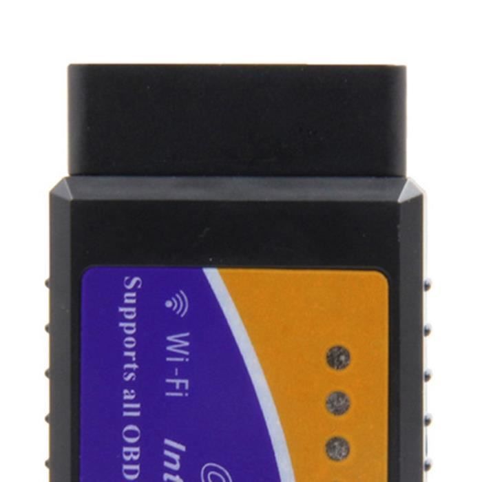 Scanner OBD2 - Elm327 - V1.5 - Sans fil - Compatible Android/iOS - Universel