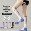Pressure Calf Socks, Women's Fitness Sports Socks, Rope Skipping and Running Long Socks, Compression Socks, Cycling and Yoga Socks