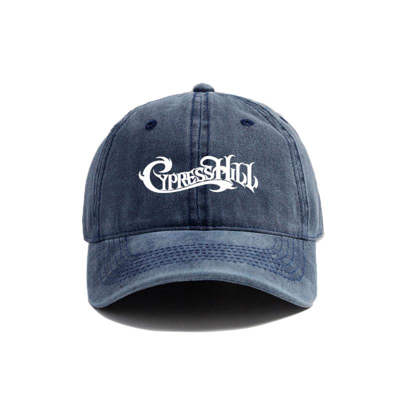 Cypress Hill Baseball Cap Summer Distressed Dad Hats Unisex Outdoor Adjustable Cotton Caps MZ-434
