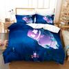 New 3PCS Single-sided Printed Series DJ Digital Printing Duvet Cover Bedding Set Comfortable Breathable Sheet Comforter Bed Set
